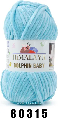 Produktbild von Himalaya Dolphin Baby 315 Türkis: Weiche, Bulky Strickwolle 100g/120m Polyester