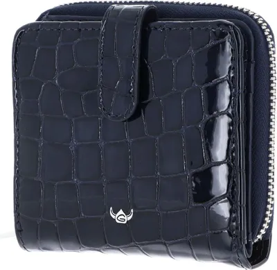 Produktbild von Golden Head Geldbörse Cayenne RFID Protect Petite Billfold Coin Wallet with Snap Closure Nightblue dunkelblau