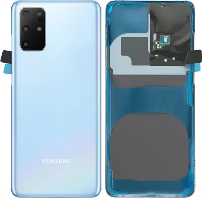 Image de Couvercle de batterie original Samsung, dos pour Samsung Galaxy S20 Plus - Cloud Blue