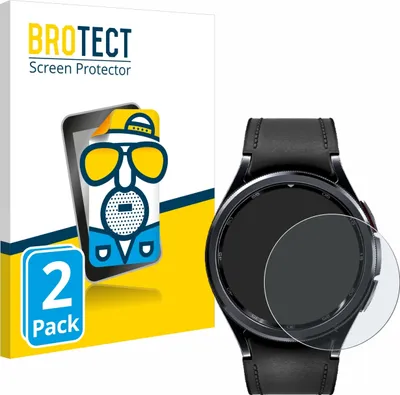 Produktbild von 2x BROTECT Schutzfolie für Samsung Galaxy Watch 6 Classic (47 mm) Displayschutz Displayschutzfolie Folie Matt Entspiegelungsfolie