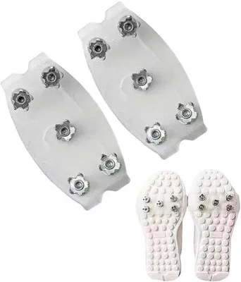 Produktbild von Rutschfeste Schuhspikes – Griffige Schuhspikes – Rutschfeste Schneesohlen mit Schneeketten – Rutschfeste Schneesohlen – Antirutsch-Sohlen – Schuhgröße 35-43