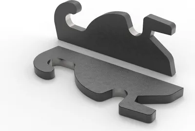 Produktbild von Adapter Joma-Tech CW05 Verachtert Schnellwechselsystem - [ CW05 Hammeraufnahme/gedreht  ]