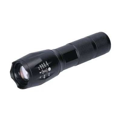 Obrázok produktu pre Solight WN26, Baterka, Čierna, Hliník, IP44, LED, 1 lámp