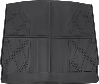 Produktbild von Cargo Liner Kofferraummatte Kofferraum Gepäck Kofferraumwanne Matte für Honda CRV Hybrid/Gas 5 Sitze 2023-2024 Schwarz TPE 1 Stück Flaches Gesicht Diamantmuster Anti-Rutsch
