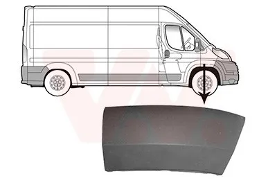 Produktbild von VAN WEZEL Radlauf Verbreiterung Kotflügel für FIAT Ducato Kastenwagen (250, 290) Ducato Pritsche / Fahrgestell (250, 290) Ducato Bus (250, 290)
