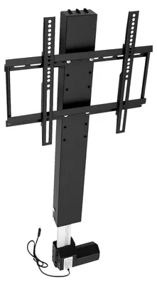 Produktbild von Motorisierter TV-Liftständer, höhenverstellbar, kompatibel mit 26-57 Zoll Fernsehern, Schwarz