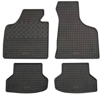 Gummifußmatten Set für Audi A3 8P + 8PA Sportback (3/2003-2012), 4-teilig