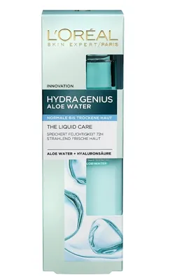 Imagen del producto de L'Oréal, Hydra Genius, Crema con ácido hialurónico y agua de aloe vera, 70 ml (PRODUCTO FABRICADO EN ALEMANIA)