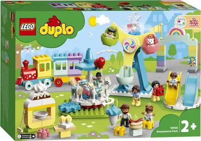 Produktbild von LEGO 10956 DUPLO Erlebnispark mit Jahrmarkt und Zug