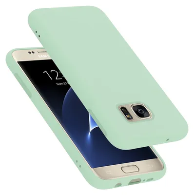 Image de Cadorabo Housse pour Samsung Galaxy S7 Housse en vert Housse pour portable Case Cover TPU Etui