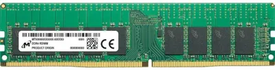 Zdjęcie produktu dla Pamięć Micron RDIMM DDR4 64 GB 2Rx4 3200 MHz PC4-25600 MTA36ASF8G72PZ-3G2R