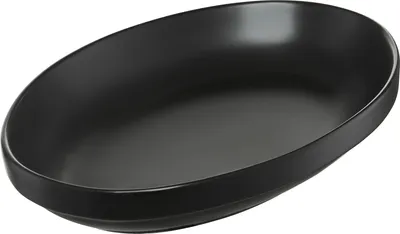 Zdjęcie produktu dla Servierplatte Salsa 20 x 14 cm schwary owalne AMBITION