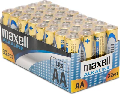 Produktbild von Maxell Alkalibatterie aa lr06 Pack*32 Batterien
