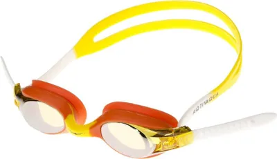Immagine prodotto di Occhialini da nuoto per bambini AqtivAqua, occhialini da nuoto, per bambini 3-10 anni, arancione/bianco, protezione UV, antiappannamento