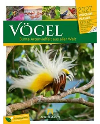 Produktbild von Vögel Wochenplaner Kalender 2027