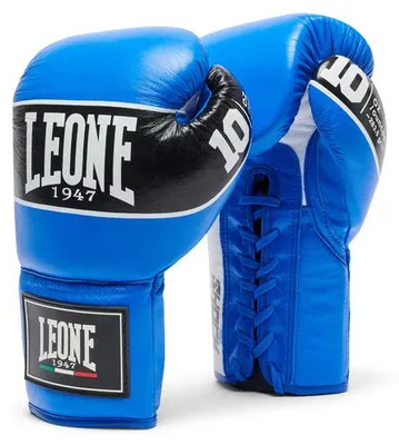 Zdjęcie produktu dla Rękawice bokserskie Leone Shock Pro niebieskie