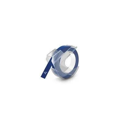 Produktbild von DYMO Etikettenband 9 mm x 3 m, blau, 3D-Effekt, für Omega und Junior Etikettendrucker