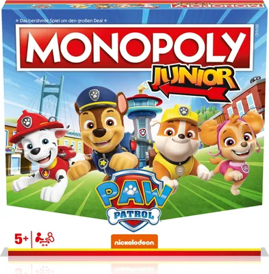 Produktbild von Monopoly Junior Paw Patrol