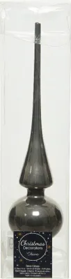Productafbeelding van Piek glas d6h26 cm warm grijs II Decoris