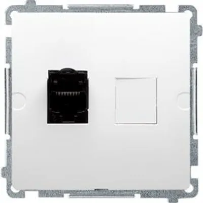 Zdjęcie produktu dla Kontakt-Simon BM61.01/11, Biały, Plastik, IP20, 75 mm, 34 mm, 75 mm