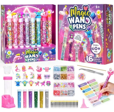 Immagine prodotto di Kit per creare matite colorate, adatto a bambini dai 5 anni in su | Regalo per bambine dai 5 ai 12 anni | Giocattolo creativo fai-da-te