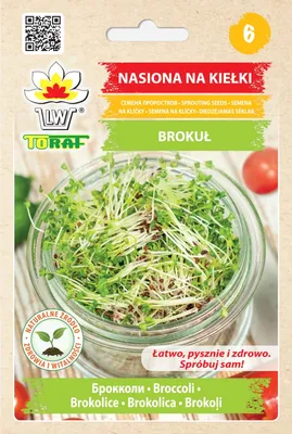Zdjęcie produktu dla Nasiona siewne na kiełki - brokuł 10g