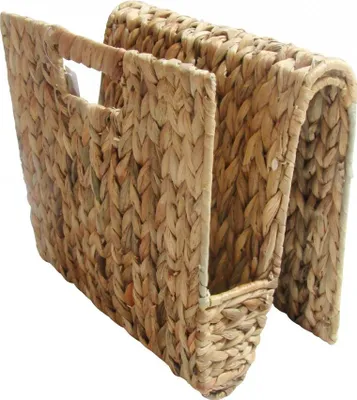 Produktbild von Zeitungsständer Ständer  Zeitschriften Organizer Halter Wasserhyazinthe Natur WAVE