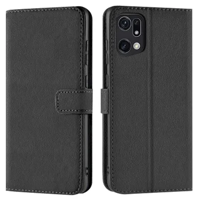 Just In Case PU-Leder Book Hülle Schwarz Motorola Moto G06 G06 Power