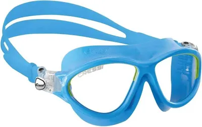 Produktbild von Cressi Mini Cobra Junior Schwimmmaske Blau 7-15 Years Jungen,Mädchen Blau 7-15 Years