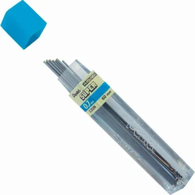 Image de Pentel Druckbleistift-Mine HI-POLYMER SUPER, H„rtegrad: HB