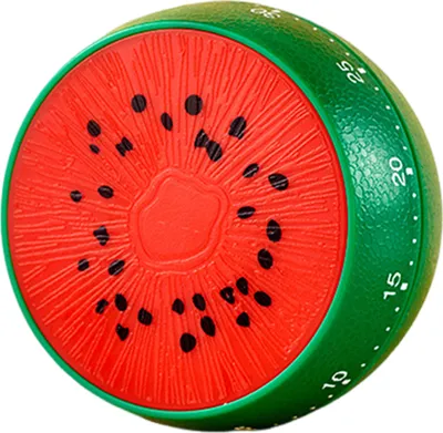 Produktbild von Magnetischer Timer, Zitrone, Wassermelone, Küchen-Kochtimer, Fruchtförmiger visueller mechanischer Timer, manueller Countdown-Timer für das Studium im Klassenzimmer