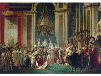 Obrázok produktu pre BLUEBIRD Puzzle Korunovácia cára Napoleona I. a cárovnej Josephíny (1805–1807) 1000 dielov