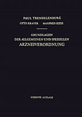 Obrázek produktu pro Grundlagen der Allgemeinen und Speziellen Arzneiverordnung