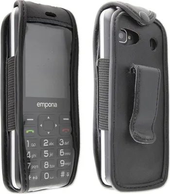 Obrázek produktu pro Ledertasche mit Gürtelclip für Emporia TalkSmart