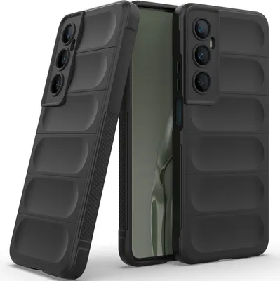 Produktbild von Handyhülle für Realme C65 4G Weich TPU Silikon Stossfest Anti-rutsch Hülle Schwarz