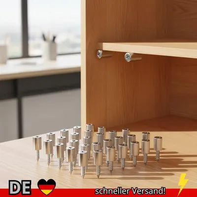 Produktbild von 100 10PCS Selbstschneidende Schraube Schicht Platte Halter Kleiderschrank