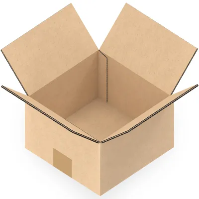 Produktbild von KK Verpackungen 300 Stück Versandkartons 186 x 186 x 120 mm Kartons 2-wellig BC-Welle, Faltkartons