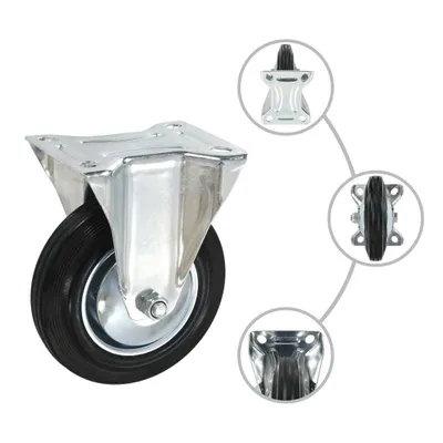 Produktbild von "SALE 2026" Bockrollen 4er-set - multifunktional& Moderne - 160 mm - Transportroller DE2947289