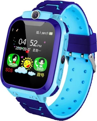 Immagine prodotto di Q12B Smart Watch per bambini telefono Android Ios vita impermeabile LBS posizionamento 2G Sim Card Dail Call blu