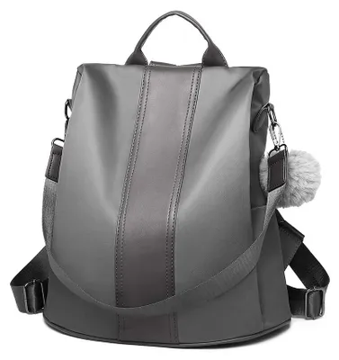 Produktbild von Miss Lulu Damen Rucksack klein, 2-in-1 Anti-Diebstahl Cityrucksack