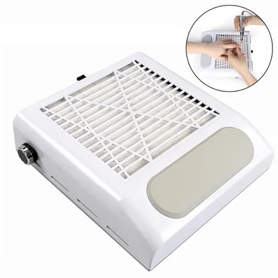 Produktbild von Nagel Staubsauger, Nagelstaubsauger, Staubabsaugung Staubsauger für Nagel, 80W Leistungsstarker Nagelsauger mit Filter, Leiser