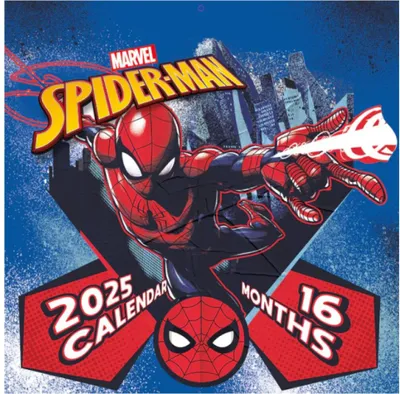 Obrázok produktu pre Spider-Man 2025 30X30 Brožovaný kalendár