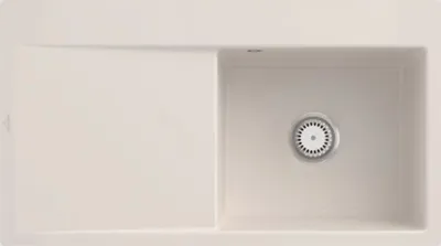 Produktbild von Villeroy & Boch Keramikspüle 33511FKR, Subway Style 50 Flat Flächenbündige Spüle - inkl.