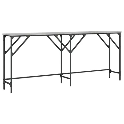 Obrázek produktu pro vidaXL Konzolový stolek šedý Sonoma 180x29x75 cm materiál na bázi dřeva