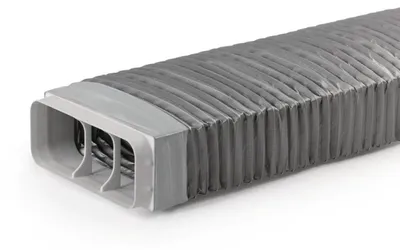 Image de P-RBFLEX Système 150 Coude avec canal flexible pour les déviations jusqu'à 90° / COMPAIR PRIME flow®