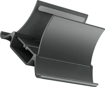 Imagen del producto de Soporte vertical para portátil CFTGIW. Protector para portátil, soporte para tablet y teléfono, ideal para ahorrar espacio en el escritorio. Soporte para portátil vertical, soporte para tablet y teléfono