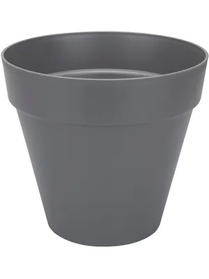 Zdjęcie produktu dla elho loft urban round 70, Sadzarka w doniczce, Wolnostojący, Polipropylen (PP), Antracyt, Okrągły, Zewnętrzna