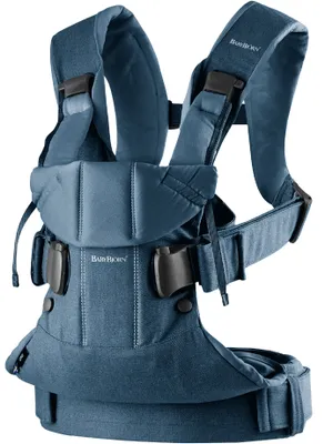 Produktbild von BabyBjörn Babytrage One, Baumwollmix, Schwarz Baumwollmix Schwarz
