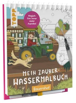 Immagine prodotto di Mein Zauber-Wassermalbuch Bauernhof
