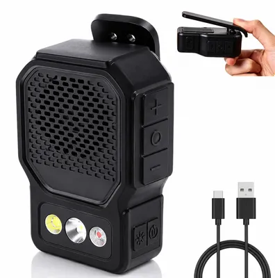 Productafbeelding van Draagbare Bluetooth-Luidspreker 5W met LED-licht en 3 Helderheidsniveaus